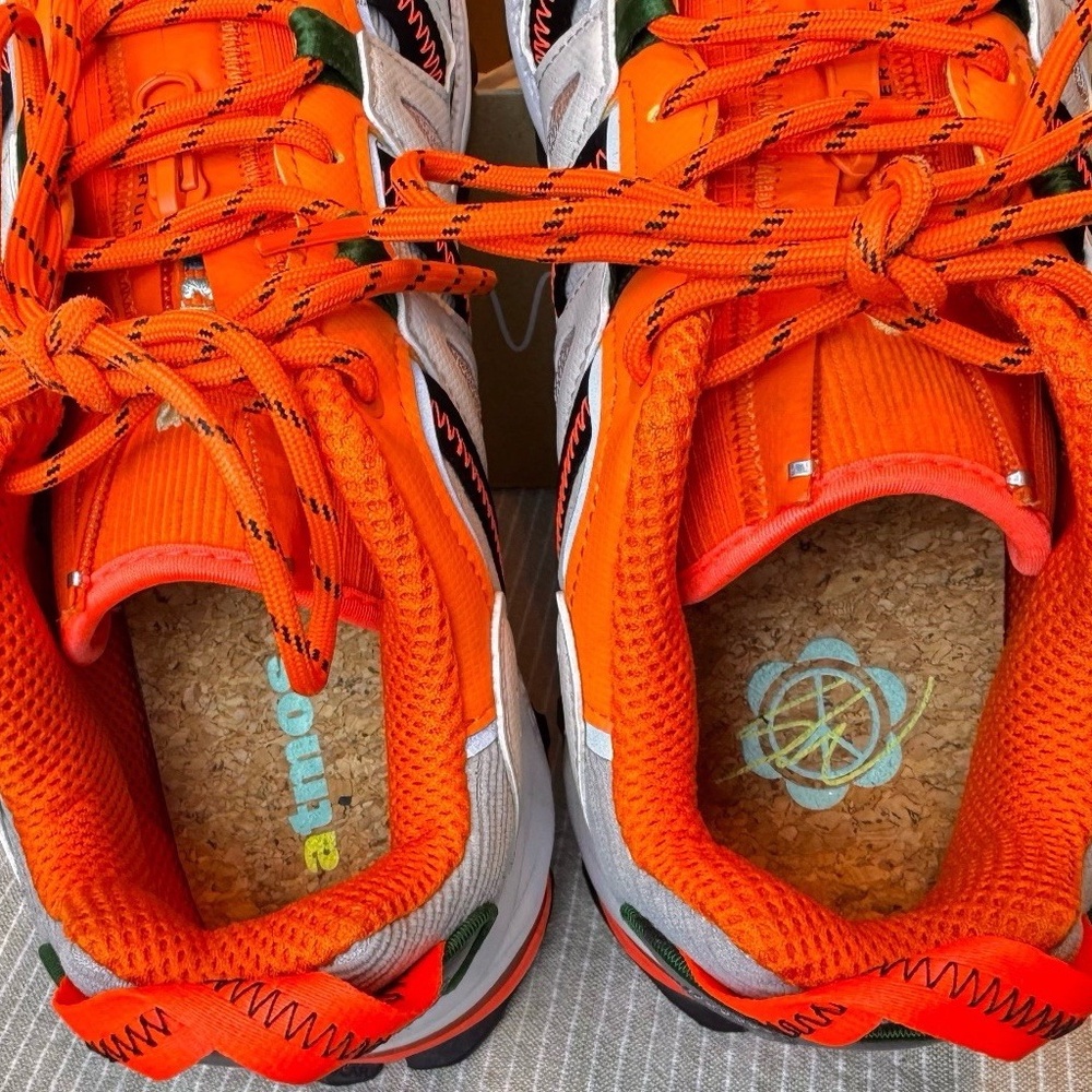 Adidas US Mens 10 Sean Wotherspoon x atmos x Superturf Adventure "Stone Orange" - Picture 7 of 11